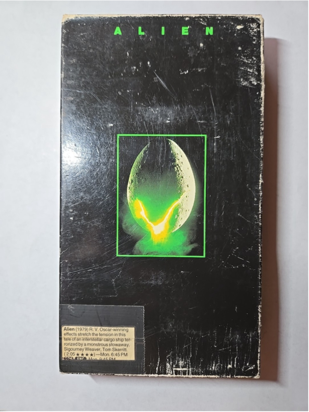 Vintage ALIEN VHS Movie 1992 Fox Video Sigourney Weaver Hi-Fi Stereo